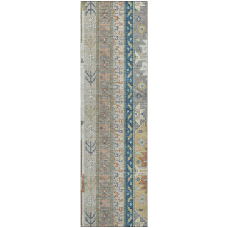Piper Looms Mayfield Aztec AMF1015 Ivory Machine Washable Area Rug Runner Main Image