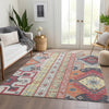 Piper Looms Mayfield Aztec AMF1015 Linen Machine Washable Area Rug Lifestyle Image Feature