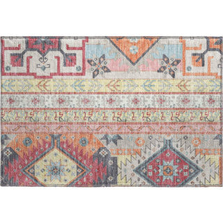 Piper Looms Mayfield Aztec AMF1015 Linen Machine Washable Area Rug Scatter Main Image