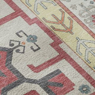 Piper Looms Mayfield Aztec AMF1015 Linen Machine Washable Area Rug Swatch Image