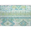 Piper Looms Mayfield Aztec AMF1015 Mint Machine Washable Area Rug Scatter Main Image