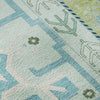 Piper Looms Mayfield Aztec AMF1015 Mint Machine Washable Area Rug Swatch Image