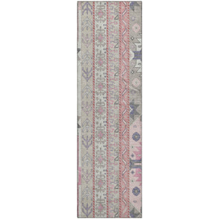 Piper Looms Mayfield Aztec AMF1015 Pink Machine Washable Area Rug Runner Main Image