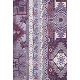 Piper Looms Mayfield Aztec AMF1015 Purple Machine Washable Area Rug main image