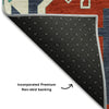 Piper Looms Mayfield Aztec AMF1015 Red Machine Washable Area Rug Backing Image