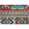 Piper Looms Mayfield Aztec AMF1015 Red Machine Washable Area Rug Scatter Main Image