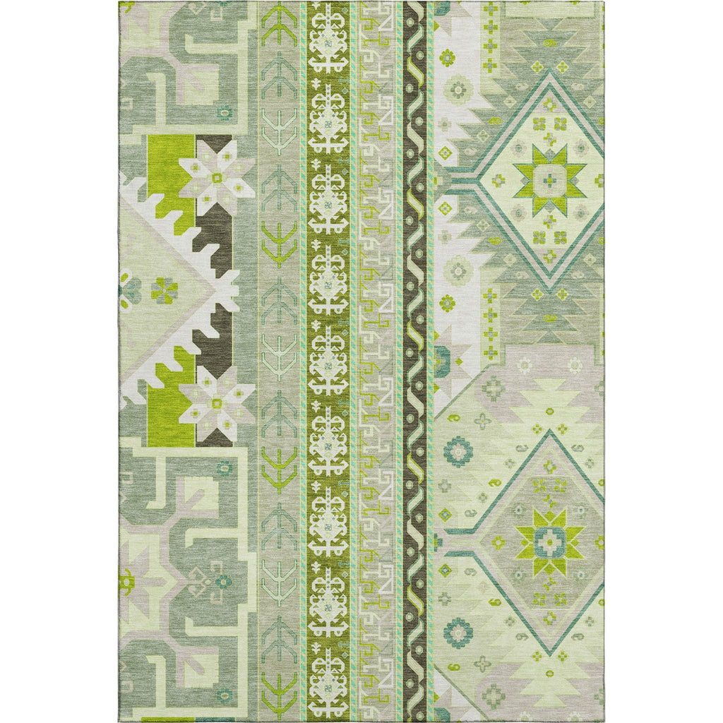 Piper Looms Mayfield Aztec AMF1015 Sage Machine Washable Area Rug main image