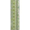 Piper Looms Mayfield Aztec AMF1015 Sage Machine Washable Area Rug Runner Main Image