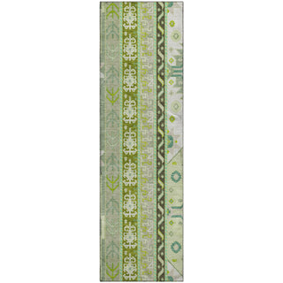 Piper Looms Mayfield Aztec AMF1015 Sage Machine Washable Area Rug Runner Main Image
