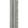 Piper Looms Mayfield Aztec AMF1015 Silver Machine Washable Area Rug Runner Main Image