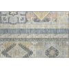 Piper Looms Mayfield Aztec AMF1015 Silver Machine Washable Area Rug Scatter Main Image