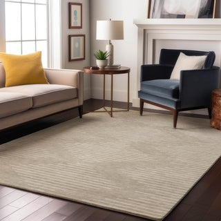 Piper Looms Mayfield Geometric AMF1016 Beige Machine Washable Area Rug Lifestyle Image Feature