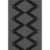 Piper Looms Mayfield Geometric AMF1016 Black Machine Washable Area Rug main image