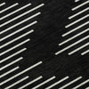 Piper Looms Mayfield Geometric AMF1016 Black Machine Washable Area Rug Swatch Image