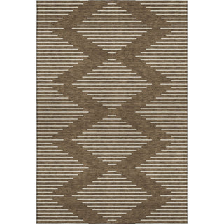 Piper Looms Mayfield Geometric AMF1016 Brown Machine Washable Area Rug main image