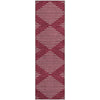 Piper Looms Mayfield Geometric AMF1016 Garnet Machine Washable Area Rug Runner Main Image
