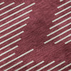 Piper Looms Mayfield Geometric AMF1016 Garnet Machine Washable Area Rug Swatch Image