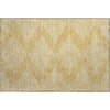 Piper Looms Mayfield Geometric AMF1016 Gold Machine Washable Area Rug Scatter Main Image