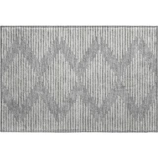 Piper Looms Mayfield Geometric AMF1016 Gray Machine Washable Area Rug Scatter Main Image