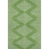 Piper Looms Mayfield Geometric AMF1016 Green Machine Washable Area Rug main image