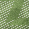Piper Looms Mayfield Geometric AMF1016 Green Machine Washable Area Rug Swatch Image