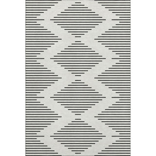 Piper Looms Mayfield Geometric AMF1016 Ivory Machine Washable Area Rug main image