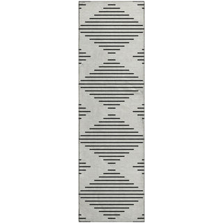 Piper Looms Mayfield Geometric AMF1016 Ivory Machine Washable Area Rug Runner Main Image