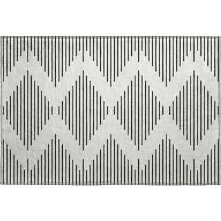 Piper Looms Mayfield Geometric AMF1016 Ivory Machine Washable Area Rug Scatter Main Image