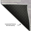Piper Looms Mayfield Geometric AMF1016 Lavender Machine Washable Area Rug Backing Image