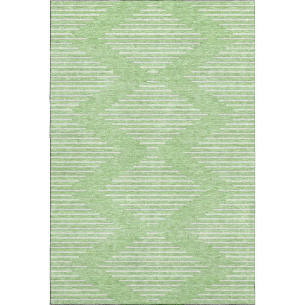 Piper Looms Mayfield Geometric AMF1016 Mint Machine Washable Area Rug main image