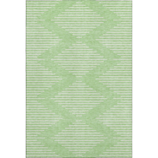 Piper Looms Mayfield Geometric AMF1016 Mint Machine Washable Area Rug main image