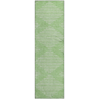 Piper Looms Mayfield Geometric AMF1016 Mint Machine Washable Area Rug Runner Main Image