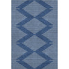 Piper Looms Mayfield Geometric AMF1016 Navy Machine Washable Area Rug main image
