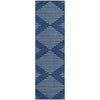 Piper Looms Mayfield Geometric AMF1016 Navy Machine Washable Area Rug Runner Main Image