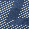 Piper Looms Mayfield Geometric AMF1016 Navy Machine Washable Area Rug Swatch Image