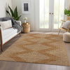 Piper Looms Mayfield Geometric AMF1016 Paprika Machine Washable Area Rug Lifestyle Image Feature