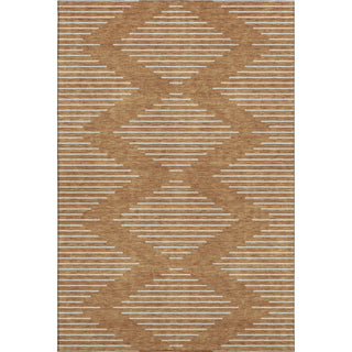 Piper Looms Mayfield Geometric AMF1016 Paprika Machine Washable Area Rug main image
