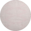 Piper Looms Mayfield Geometric AMF1016 Pink Machine Washable Area Rug Round Main Image