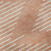 Piper Looms Mayfield Geometric AMF1016 Salmon Machine Washable Area Rug Swatch Image