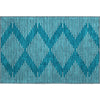 Piper Looms Mayfield Geometric AMF1016 Teal Machine Washable Area Rug Scatter Main Image