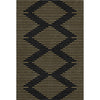 Piper Looms Mayfield Geometric AMF1017 Black Machine Washable Area Rug main image