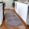 Piper Looms Mayfield Geometric AMF1017 Gray Machine Washable Area Rug Runner Lifestyle Image Feature