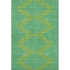 Piper Looms Mayfield Geometric AMF1017 Green Machine Washable Area Rug main image