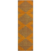 Piper Looms Mayfield Geometric AMF1017 Orange Machine Washable Area Rug Runner Main Image