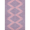 Piper Looms Mayfield Geometric AMF1017 Pink Machine Washable Area Rug main image
