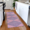 Piper Looms Mayfield Geometric AMF1017 Pink Machine Washable Area Rug Runner Lifestyle Image Feature