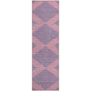 Piper Looms Mayfield Geometric AMF1017 Pink Machine Washable Area Rug Runner Main Image