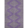 Piper Looms Mayfield Geometric AMF1017 Purple Machine Washable Area Rug main image
