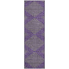 Piper Looms Mayfield Geometric AMF1017 Purple Machine Washable Area Rug Runner Main Image