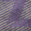 Piper Looms Mayfield Geometric AMF1017 Purple Machine Washable Area Rug Swatch Image